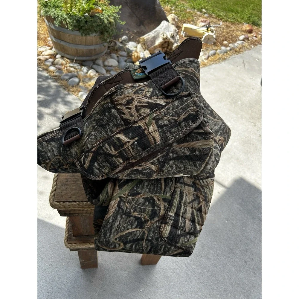 Hodgman Neoprene Chest Waders Size 8 Camo Bootfoot Steel Shank Hunting Fishing